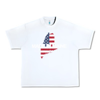 White made in maine american flag funny patriotic state lover gift Urban Heavy Tee - linhVisuals