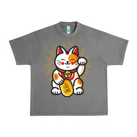 Tornado maneki neko lucky cat money feline japanese good luck charm kitten gif Urban Heavy Tee - linhVisuals