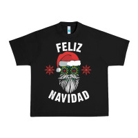 Black mexican christmas sugar skull feliz navidad spanish speaking xmas gift Urban Heavy Tee - linhVisuals