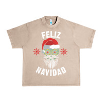 French Oak mexican christmas sugar skull feliz navidad spanish speaking xmas gift Urban Heavy Tee - linhVisuals