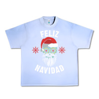 Grape Ice mexican christmas sugar skull feliz navidad spanish speaking xmas gift Urban Heavy Tee - linhVisuals