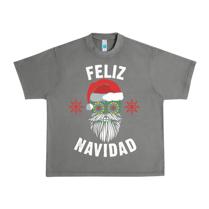 Mexican Christmas Sugar Skull Feliz Navidad Spanish Speaking Xmas Gift Urban Heavy Tee by linhVisuals | Teevron