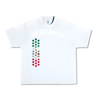White mexican flag air accordion music instrument lover gift Urban Heavy Tee - linhVisuals