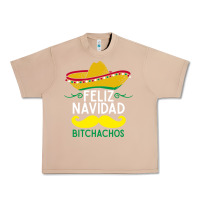 Burro mexicans say feliz navidad bitchahos funny merry christmas sombrero Urban Heavy Tee - linhVisuals