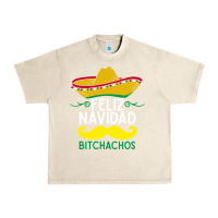 Sandshell mexicans say feliz navidad bitchahos funny merry christmas sombrero Urban Heavy Tee - linhVisuals