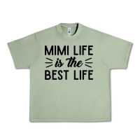 Oil Green mimi life is the best life blessed grandma mom cute gift Urban Heavy Tee - linhVisuals
