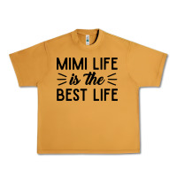 Peanut Butter mimi life is the best life blessed grandma mom cute gift Urban Heavy Tee - linhVisuals