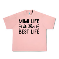 Salmon mimi life is the best life blessed grandma mom cute gift Urban Heavy Tee - linhVisuals