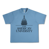 Pebble Blue american university Urban Heavy Tee - linhVisuals