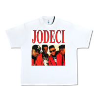 White jodeci Urban Heavy Tee - linhVisuals