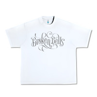 White broken bells Urban Heavy Tee - linhVisuals