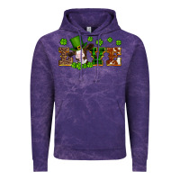 Cloud Purple st patricks love heifer Vintage Hoodie - Artiststas
