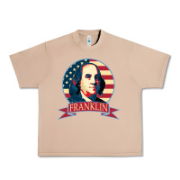 Burro benjamin franklin Urban Heavy Tee - linhVisuals