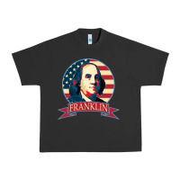 Pigment Black benjamin franklin Urban Heavy Tee - linhVisuals