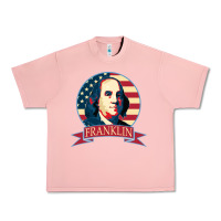 Salmon benjamin franklin Urban Heavy Tee - linhVisuals