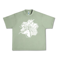 Oil Green the fantasy trip megahex dragon Urban Heavy Tee - linhVisuals