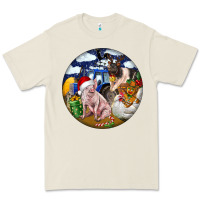 Bone Farm And Pig Premium Tee - FaDigitalArtStudio