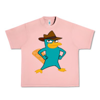 Salmon phineas and ferb, agent p, perry the platypus Urban Heavy Tee - linhVisuals