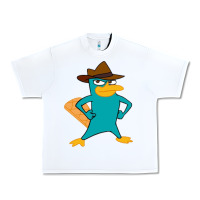 White phineas and ferb, agent p, perry the platypus Urban Heavy Tee - linhVisuals