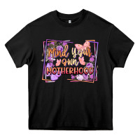 Black mind your motherhood Heavy Core Tee - FaDigitalArtStudio