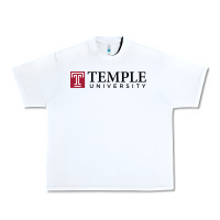 White The temple university Urban Heavy Tee - linhVisuals