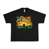 Black This is How I Roll Woman Bus Driver Urban Heavy Tee - Jasminsmagicworld