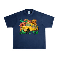 Navy This is How I Roll Woman Bus Driver Urban Heavy Tee - Jasminsmagicworld