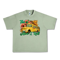 Oil Green This is How I Roll Woman Bus Driver Urban Heavy Tee - Jasminsmagicworld