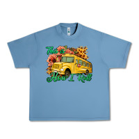 Pebble Blue This is How I Roll Woman Bus Driver Urban Heavy Tee - Jasminsmagicworld