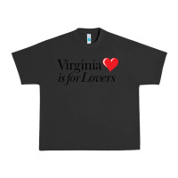 Pigment Black Virginia Is For Lovers Urban Heavy Tee - linhVisuals