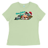 Matcha merry christmas y'all kentucky Ladies Tee - CowhideDigitalArt