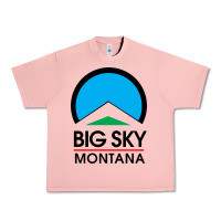 Salmon Big Sky Montana Champion Urban Heavy Tee - linhVisuals