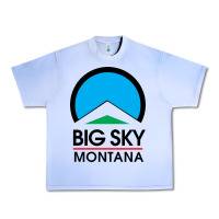 Grape Ice Big Sky Montana Champion Urban Heavy Tee - linhVisuals
