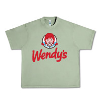 Oil Green Wendy's Urban Heavy Tee - linhVisuals