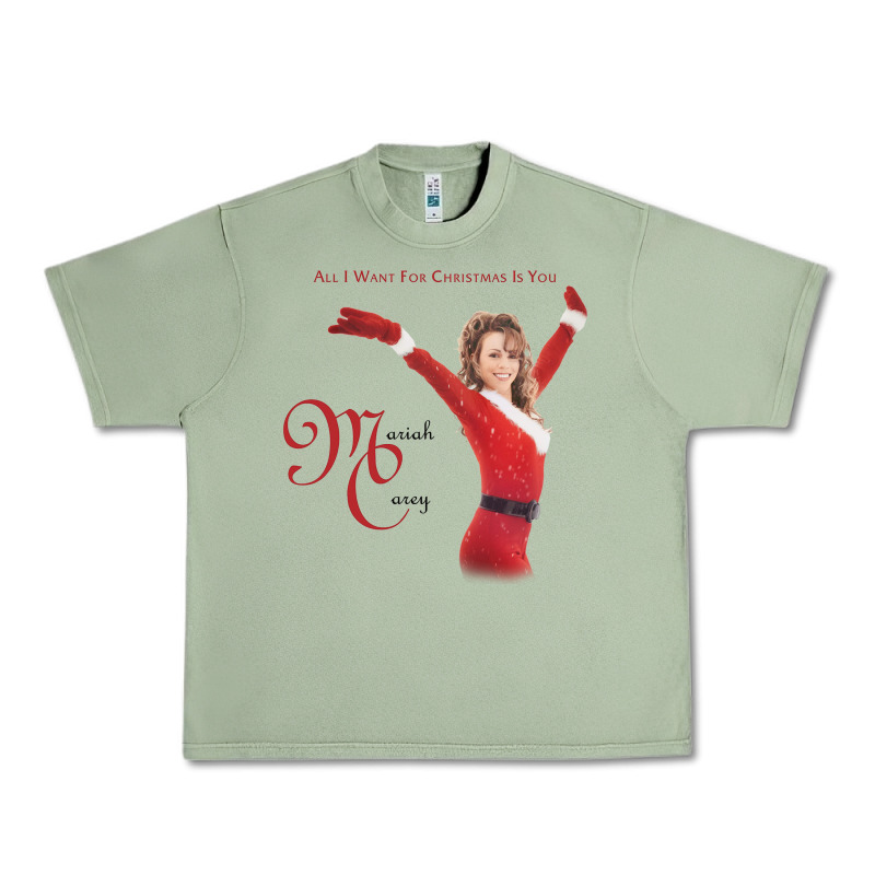 Mariah Carey Merry Christmas Vintage Retro Urban Heavy Tee by linhVisuals | Teevron