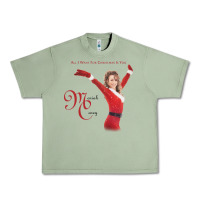 Oil Green Mariah Carey Merry Christmas vintage retro Urban Heavy Tee - linhVisuals