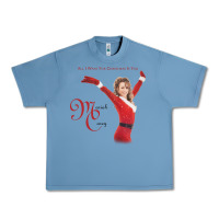 Pebble Blue Mariah Carey Merry Christmas vintage retro Urban Heavy Tee - linhVisuals