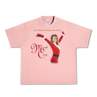Salmon Mariah Carey Merry Christmas vintage retro Urban Heavy Tee - linhVisuals