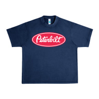 Navy Peterbilt Urban Heavy Tee - linhVisuals