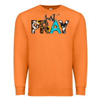 Carrot Just Pray Premium Sweatshirt - RanaPortraitStore