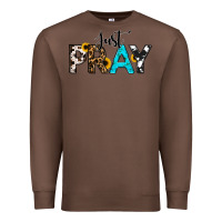 Chestnut Just Pray Premium Sweatshirt - RanaPortraitStore