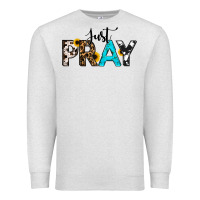 Oatmeal Heather Just Pray Premium Sweatshirt - RanaPortraitStore
