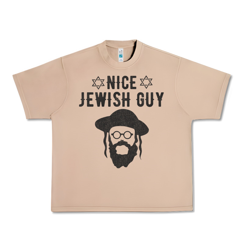 Nice Jewish Guy Funny Gifts For Hanukkah Urban Heavy Tee by linhVisuals | Teevron