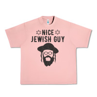 Nice Jewish Guy Funny Gifts For Hanukkah Urban Heavy Tee | Teevron