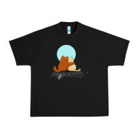 Black two cats Urban Heavy Tee - linhVisuals