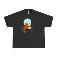 Pigment Black two cats Urban Heavy Tee - linhVisuals
