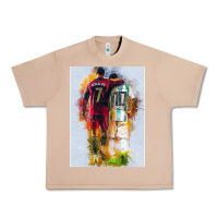 Burro messi and ronaldo Urban Heavy Tee - linhVisuals