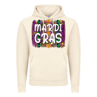Vintage Artic mardi gras fleur de lis brush stroke Vintage Hoodie - Artiststas
