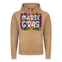 Vintage Camel mardi gras fleur de lis brush stroke Vintage Hoodie - Artiststas