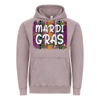 Vintage Zinc mardi gras fleur de lis brush stroke Vintage Hoodie - Artiststas